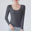 Áo thun Cotton cổ tròn màu trơn cho kịch bản công sở thông thường Du lịch và