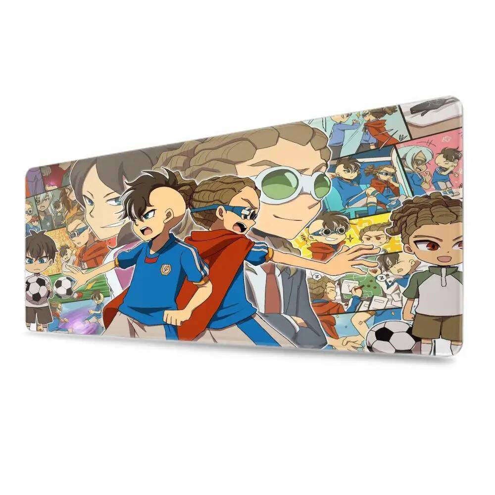 Inazuma Eleven GO Mousepad Họa Tiết Bàn Văn Phòng Padmouse Anime Bàn Phím Máy Tính Lớn XXL 900x400MM Thảm Chơi Cho Chuột csgo Pad