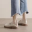 Giày loafer nữ jk đen 41 giày da nhỏ đế dày