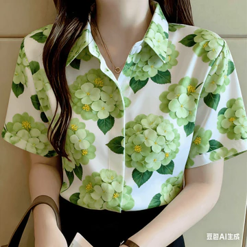 Unisex Nam Áo Sơ Mi Nữ Áo Sơ Mi In Hoa Áo Sơ Mi Quần Áo Songkran Hawaii Áo Sơ Mi Tay Ngắn Áo Sơ Mi Oversize Áo Sơ Mi Nữ 46c 2569