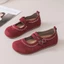 Giày Birkenstocks đế phẳng cho nữ, giày lười kiểu cổ điển, giày lười Mary Jane đế mềm, giày chống t