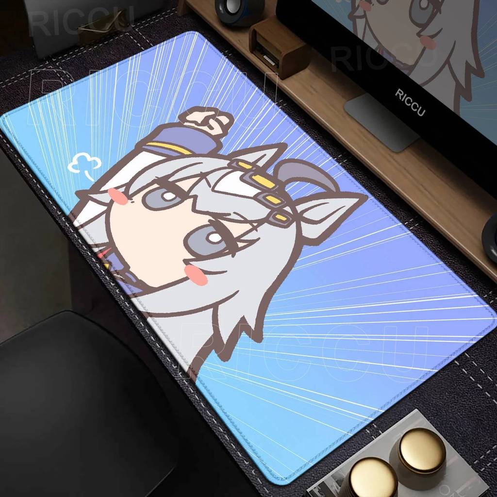 Oguri Cap Umamusume Mousepad HD In Máy Tính Game Thủ Khóa Cạnh Chống Trơn Trượt Miếng Lót Chuột XXL PC Gamer Pretty Derby DeskMat Thảm