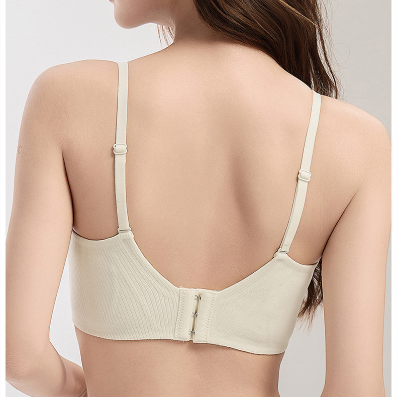 Áo Ngực Đơn Giản Liền Mạch Không Dây, Push-Up Chống Rỉ Sữa Thoải Mái
