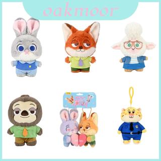 Búp bê móc khóa sang trọng Zootopia chất lượng cao với Judy Hopps Nick và Wilde