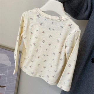 Bé Gái Hoa Cardigan Suspender Phù Hợp Với Thời Trang Mùa Xuân Quần Áo Mới Bé Gái Ngọt Ngào Áo Vest