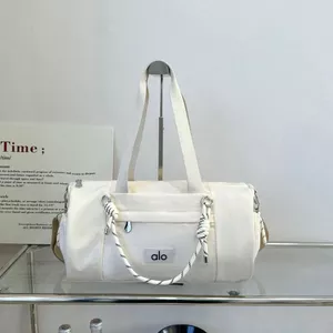 ALO Túi đựng xi lanh Messenger đa chức năng thời trang Túi đeo vai thể thao nữ Túi xách phù hợp độc đáo