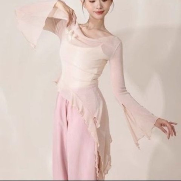 điệu nhảy cổ điển bướm hàng đầu tập múa hiện đại Trung Quốc gạc cơ thể