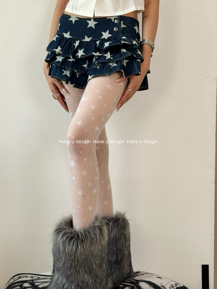 Vớ gợi cảm xuân hè, chất liệu lụa đen chống chảy xệ, độc đáo cho hot girl