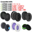Dành cho HyperX Cloud Flight / Flight S / 1 2 3 I II III / X CloudX / Stinger / Alpha / Bạc / Core / Pro Tai nghe Earpads Đệm Tai nghe Bọt biển Tai nghe Earmuffs Vỏ thay thế