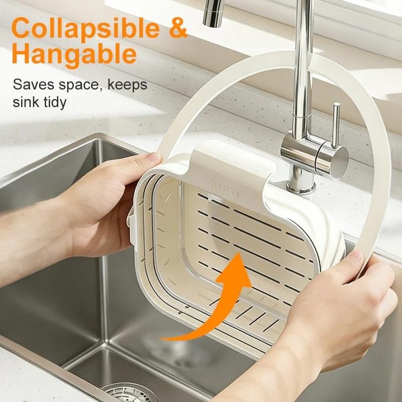 2 Chiếc Mới Đa Năng Gấp Thoát Giỏ Có Thể Thu Vào Treo Bồn Rửa Thoát Giỏ Đựng Nước Tách Hộ Gia Đình Phụ Kiện Nhà Bếp