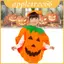 Trang phục Halloween hình quả bí ngô siêu dễ thương cho trẻ em và người lớn