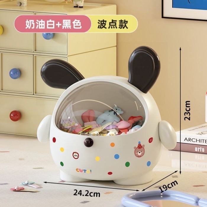 Máy Tính Để Bàn Sáng Tạo Dung Tích Lớn Dễ Thương Hộp Bảo Quản Bảo Quản Kẹp Tóc Chống Bụi Đồ Lặt Vặt Hộp Bảo Quản Phụ Kiện Tóc