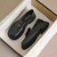 Giày loafer nữ jk đen 41 giày da nhỏ đế dày