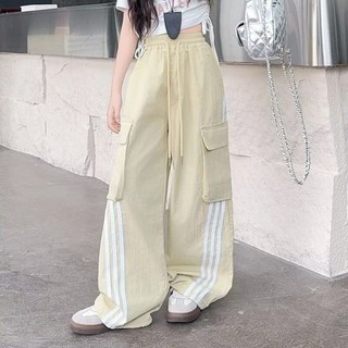 Quần yếm bé gái mùa hè quần thể thao hip-hop mới cho trẻ em không có phong cách nghệ thuật pop lười