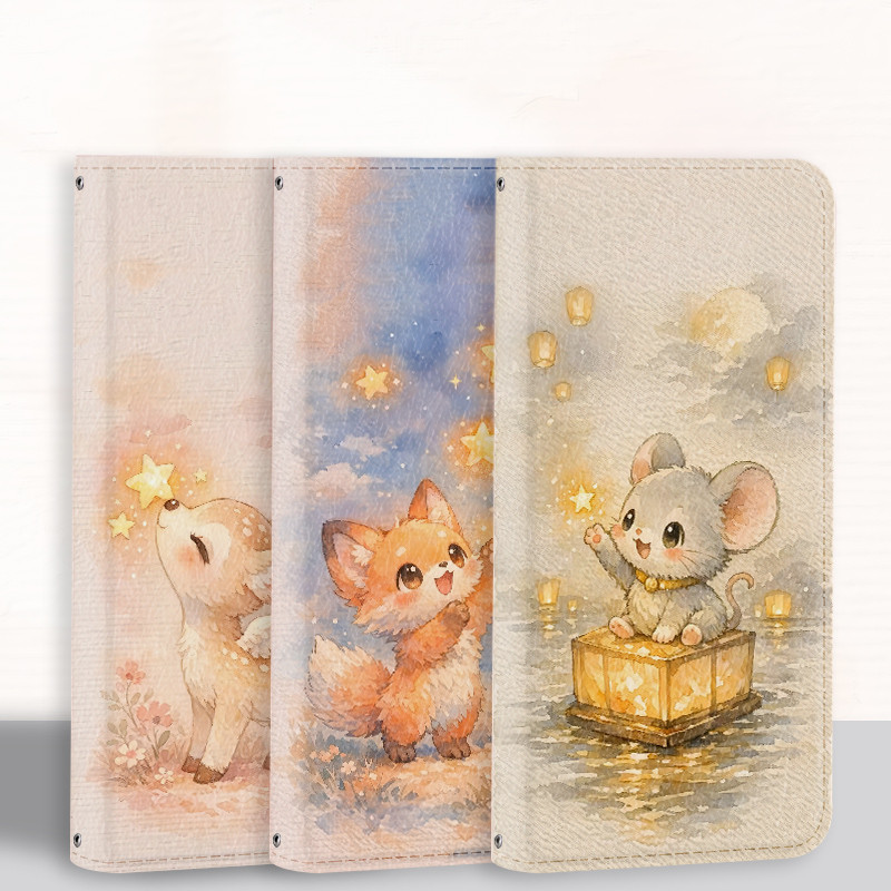 Ốp Điện Thoại Búp Bê KT Thích Hợp Cho OPPO A17 A76 A32 A9 A18 A16 A35 A55 Ốp Bảo Vệ Thỏ Mèo Con Dễ Thương