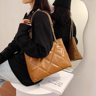 Túi cỡ lớn kim cương mới thời trang hợp thời trang Túi đeo chéo vai cỡ lớn dây chuyền nữ đa năng