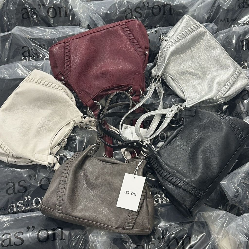 Hàn Quốc Hàn Quốc Túi Lang Thang Da FW mini Đầu Máy Vai Nách Túi Xách Dung Tích Lớn