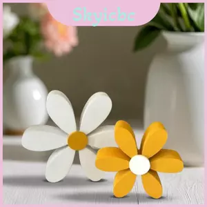 Mùa Xuân Hoa Gỗ Trang Trí Nhà Lễ Hội Quà Tặng Hoa Cúc Sắp Xếp Bằng Gỗ