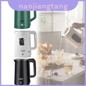 Ấm đun nước điện có sưởi nhanh và cấp thực phẩm bằng thép không gỉ để sử dụng tại nhà và ký túc xá