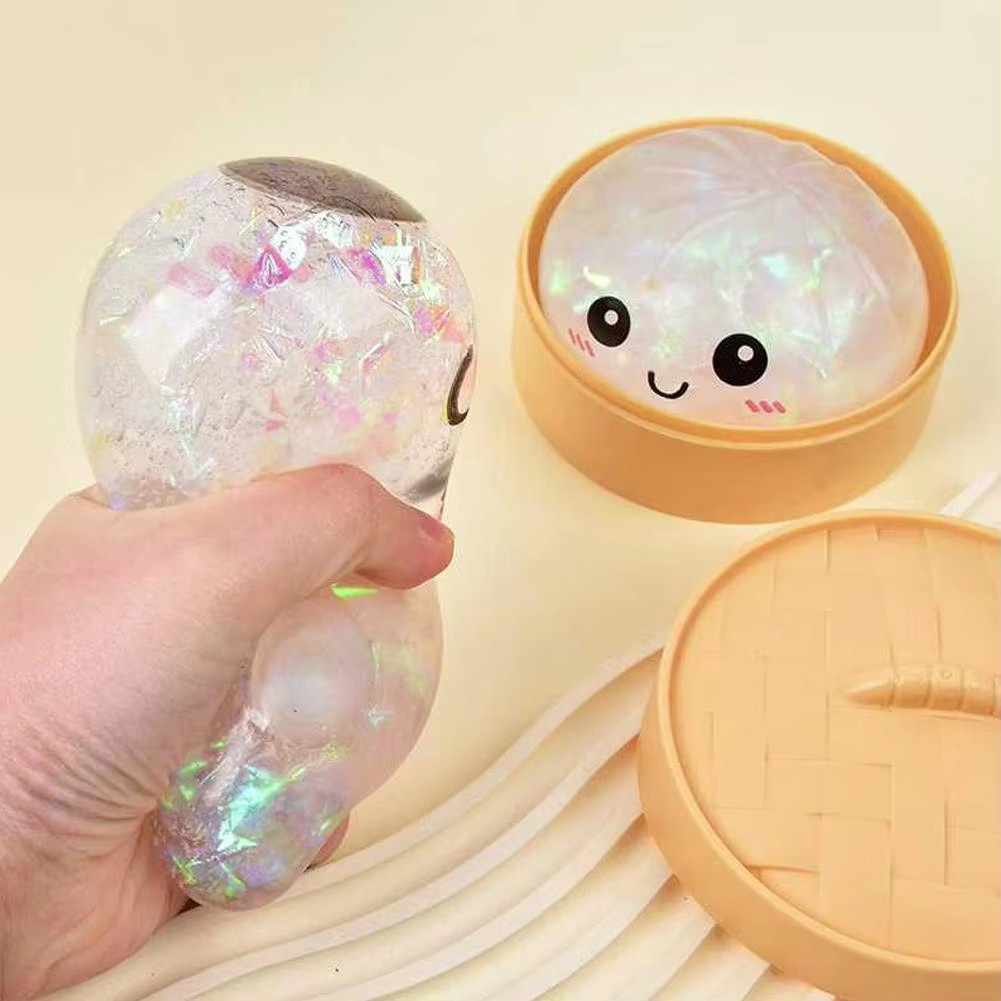 2 Chiếc Mới Nhiều Màu Sắc Khổng Lồ Hấp Bun Đồ Chơi Squishy Căng Thẳng Bóng Có Thể Tái Sử Dụng Thấp Phục Hồi Giải Nén Đồ Chơi Bột Bóng Trang Trí Nhà Tiệc Quà Tặng