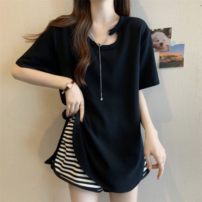 Áo thun nữ size lớn, cực lớn, phong cách mới cho mùa hè