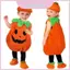 Trang phục bí ngô dễ thương cho trẻ em Hoàn hảo cho lễ kỷ niệm Halloween và trang điểm