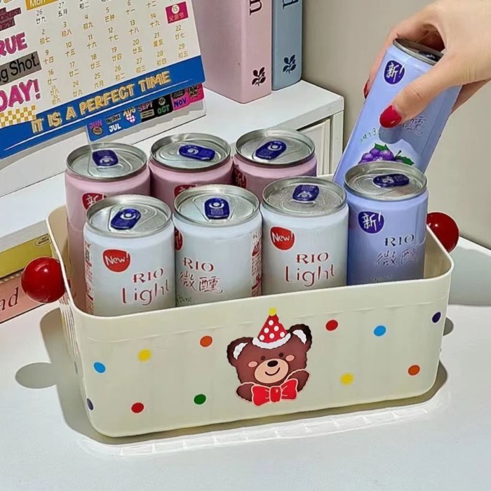 Hộp đựng máy tính để bàn Hộp đựng mỹ phẩm dung tích lớn Đồ lặt vặt Hộp văn phòng phẩm Snack Tid