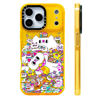 Ốp lưng hoạt hình dễ thương Cat Paradise Vỏ sạc từ tính không dây Tương thích cho IPhone 12 13 14 15 1617ProMax Cover 17 AIR Silicone mềm trong suốt Vỏ chống sốc