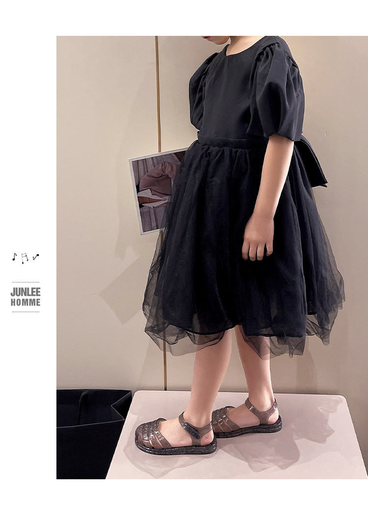 Giày Pha Lê Trẻ Em Giày Sandal Nữ Đế Mềm Jelly