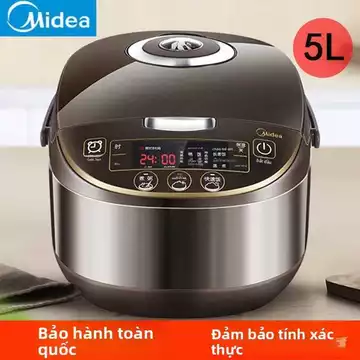 Nồi cơm điện Midea5L Nồi cơm điện tự động đa chức năng thông minh không dính, nồi cơm điện gia đình chính hãng4-6-8-10Ng