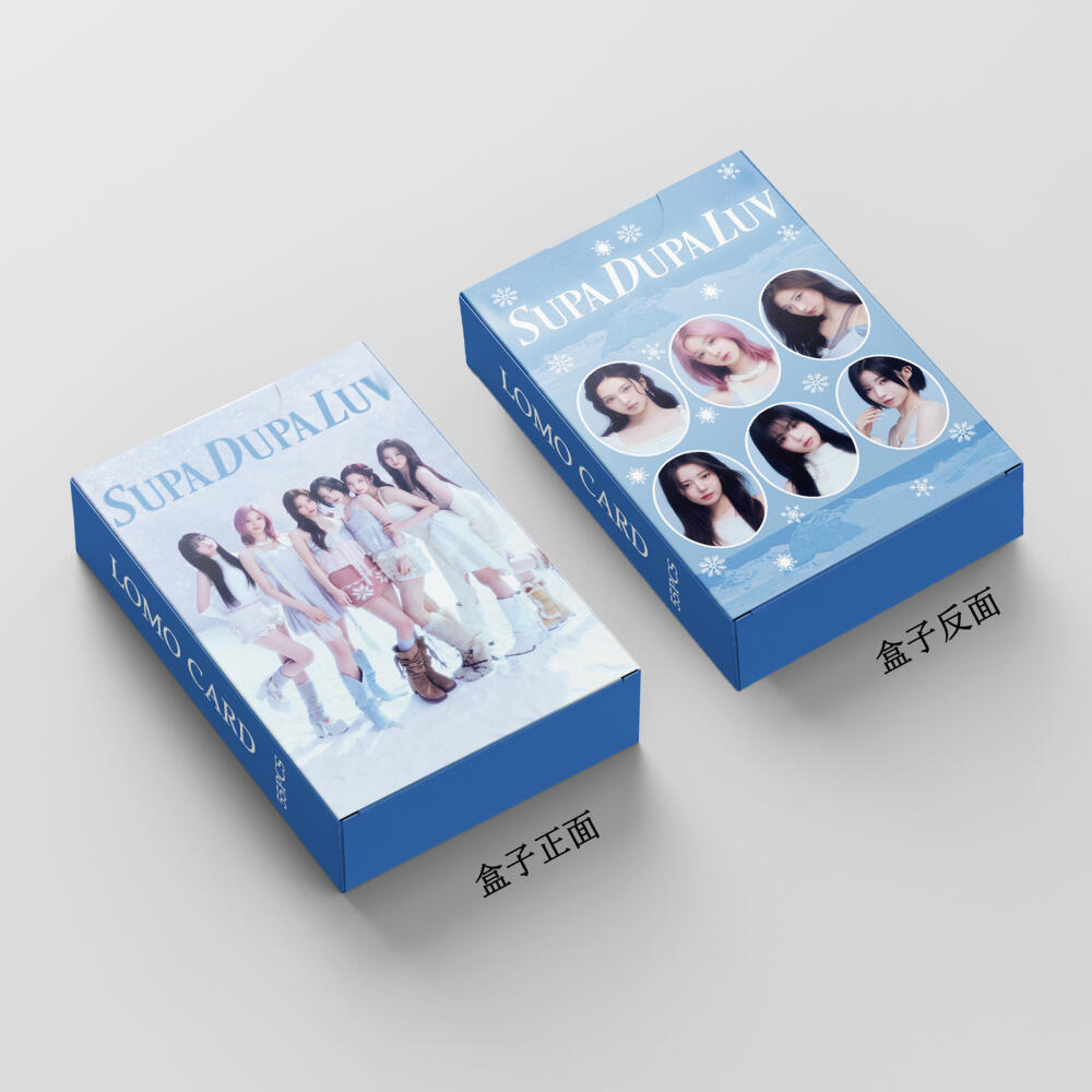 LINXX 55 CÁI BABYMONSTER Lomo Cards SUPA DUPA LUV Series Kpop Girl Group Fan Collection Photocards Hàng hóa Quà tặng ngày lễ cho người hâm mộ Văn hóa sưu tập Kho báu