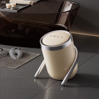 Order🔥 Thùng rác nhựa gia dụng kiểu ép nhựa gia dụng hai ngăn trong và ngoài có miệng vát, giỏ đựng giấy đa năng