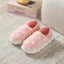 Dép đi trong nhà mùa đông bằng vải Cotton có đệm chân và thiết kế in hình gấu để sử dụng trong nhà