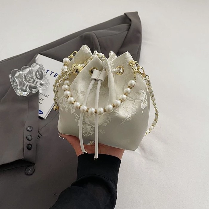 Women's Elegant Pearl Evening Bag – 5