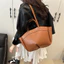 Bộ Hai Mảnh Thời Trang Thường Ngày Dung Tích Lớn Mùa Hè Phong Cách Mới Phiên Bản Hàn Quốc Hợp Thời Trang Một Vai Túi Tote Nách