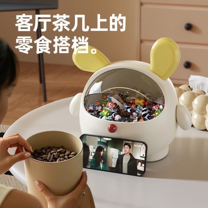 Máy Tính Để Bàn Sáng Tạo Dung Tích Lớn Dễ Thương Hộp Bảo Quản Bảo Quản Kẹp Tóc Chống Bụi Đồ Lặt Vặt Hộp Bảo Quản Phụ Kiện Tóc