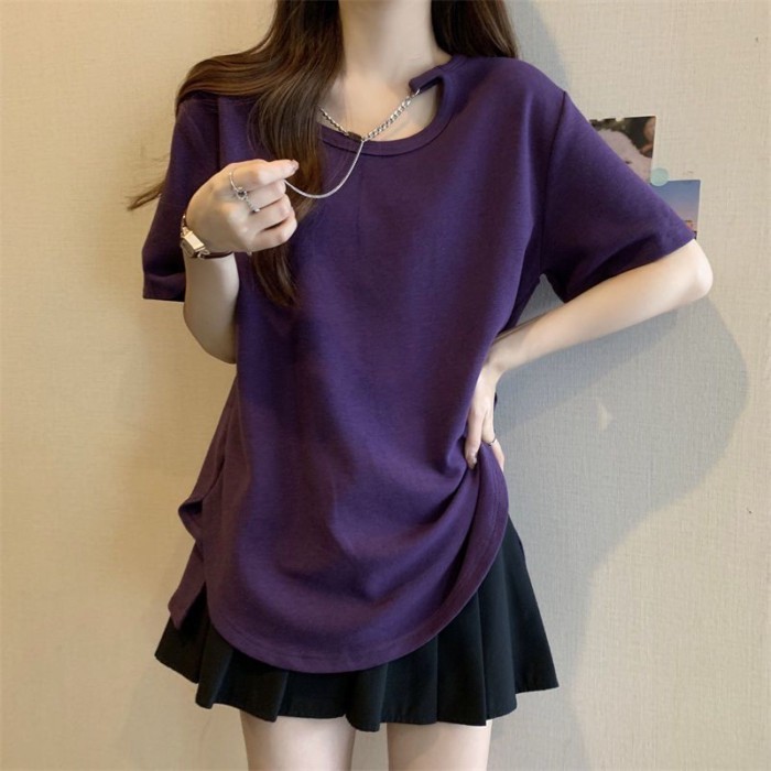 Áo thun nữ size lớn, cực lớn, phong cách mới cho mùa hè