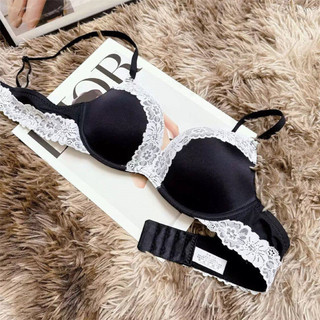 Áo Ngực Push Up Mỏng Không Dây Họa Tiết Báo, Phù Hợp Cho Nữ Có Vòng Một Nhỏ