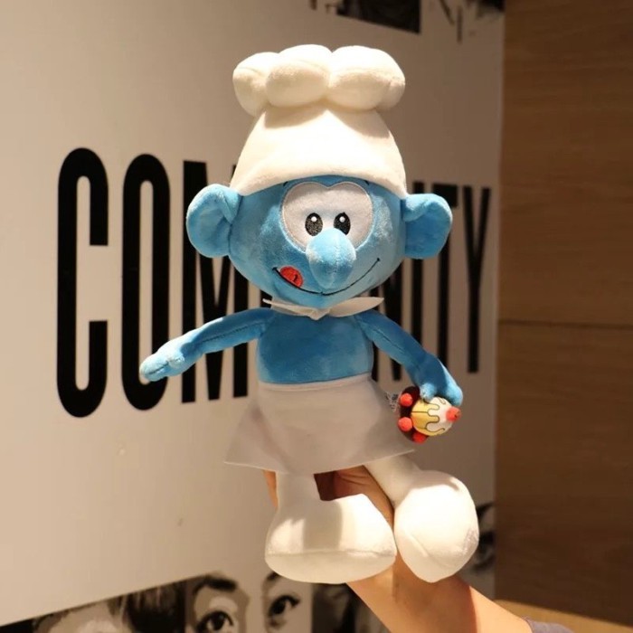 Búp Bê Xì Trum Búp Bê Sang Trọng Đồ Chơi Smurfy Xanh Bố Xanh Em Gái Xanh Ngốc Hoạt Hình Anime Trẻ Em Quà Tặng Búp Bê