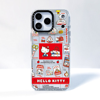 Phim Hoạt Hình Hello Kitty Miếng Dán Kỳ Nghỉ Ốp Lưng Tương Thích Cho IPhone 12 13 14 15 16 17ProMax 1213Mini CoverX XR XSMax Silicone Mềm Trong Suốt SE 2022 6 7 8 Plus 17 AIR Vỏ Chống Sốc