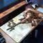 Cơ Chiến Binh Gundam Zaku II Miếng Lót Chuột Laptop Để Bàn Thảm HD Mousepad Cao Su Thảm Chơi Game Chuột Thảm PC Phụ Kiện Bàn Phím Miếng Lót