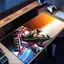 Cơ Chiến Binh Gundam Zaku II Miếng Lót Chuột Laptop Để Bàn Thảm HD Mousepad Cao Su Thảm Chơi Game Chuột Thảm PC Phụ Kiện Bàn Phím Miếng Lót