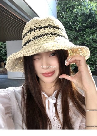 Mũ nữ thoáng khí phong cách Hàn Quốc, phù hợp cho mùa xuân-hè và bảo vệ chống nắng khi đi biển