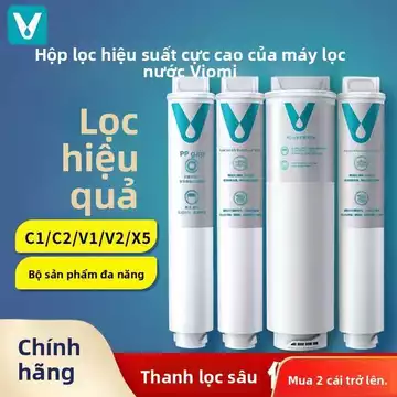 Bộ Lọc Máy Lọc Nước Xiaomi PP Bông Phía Trước Phía Sau RO Thẩm Thấu Ngược1Số2Số3Số4Số400G600G Dưới mặt bàn
