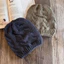 Mũ Cotton pha trộn thời tiết lạnh Unisex Beanie có bảo vệ tai cho mùa đông và mùa thu