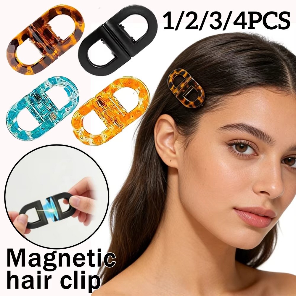 Sáng Tạo Với Kẹp Tóc Thời Trang, Thiết Kế Phẳng Nhựa Bền, Dành Cho Nữ Để Tạo Kiểu Mỗi Ngày