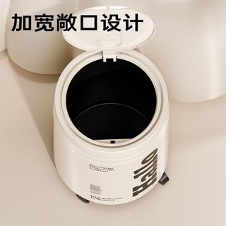 Order🌈 Thùng rác coca xô may mắn nhà phòng khách phòng ngủ thùng rác tròn dung tích lớn có nắp