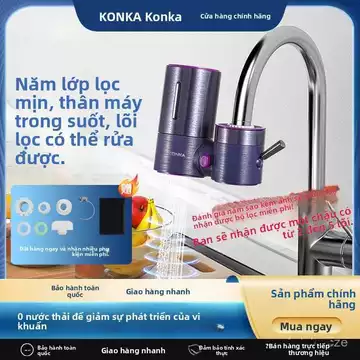 Máy Lọc Nước Konka Vòi Nước Nhà Bếp Gia Đình Bộ Lọc Nước Máy Lọc Nước Vòi Lọc Nước Không Uống Trực Tiếp