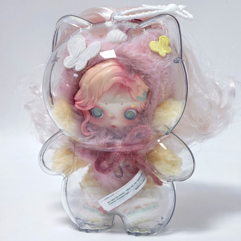 2 Chiếc HD Trong Suốt Dành Cho SKULLPANDA x My Little Pony Series Búp Bê Sang Trọng Chống Bụi Vỏ Bảo Vệ Acrylic Hộp Bảo Quản Phụ Kiện Mặt Dây Chuyền Búp Bê (KHÔNG CÓ DOLL)