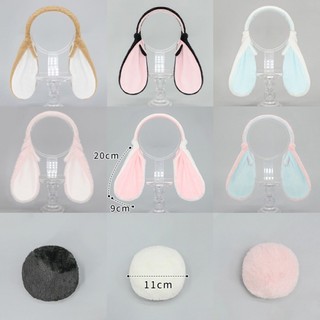 Mũ Thỏ Phục Sinh lolita Thỏ Tai Đuôi Bộ Sang Trọng Lop-Eared Tai Thỏ Headband